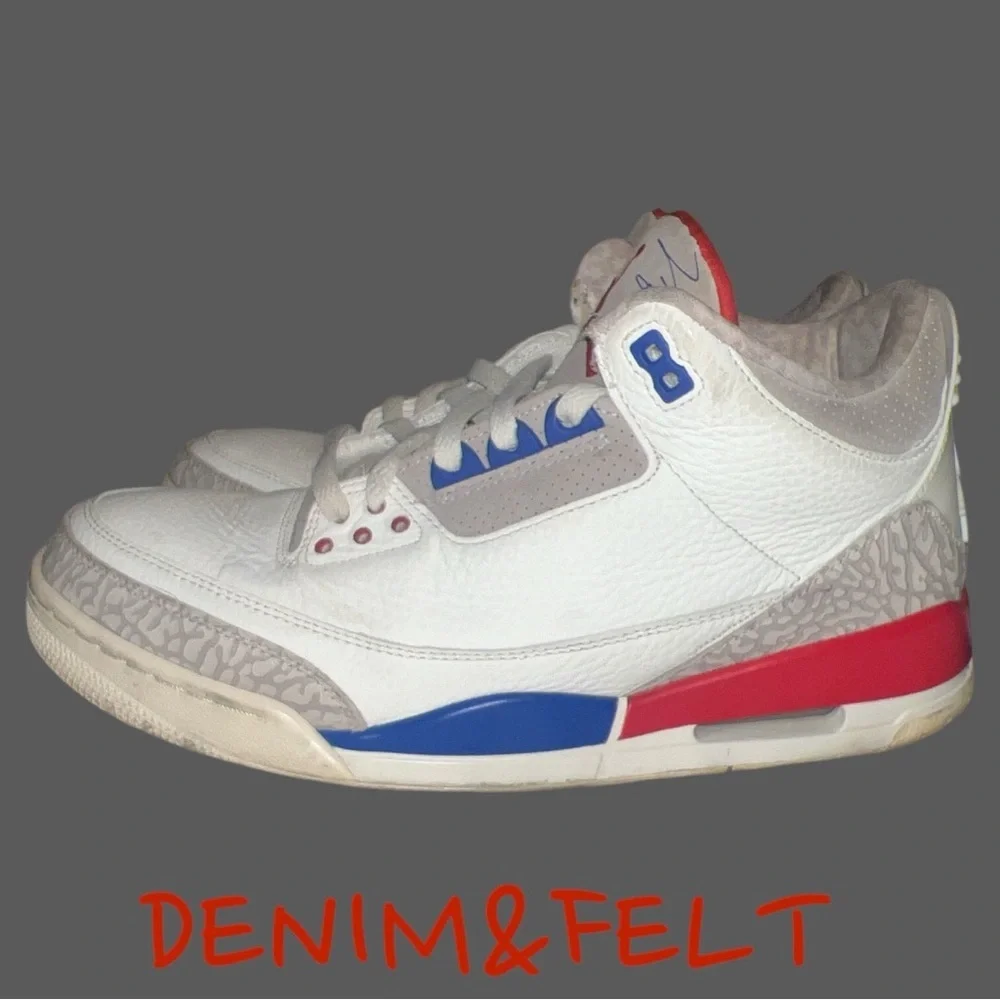 Jordan 3 Retro‎ International Flight | SAIL/SPORT ROYAL-LIGHT BONE-FIRE RED